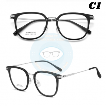 Gọng nhựa càng kính titanium mã M6163